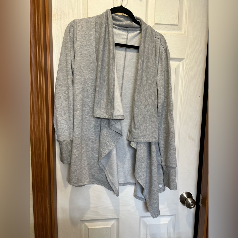 Apana open front drape cardigan